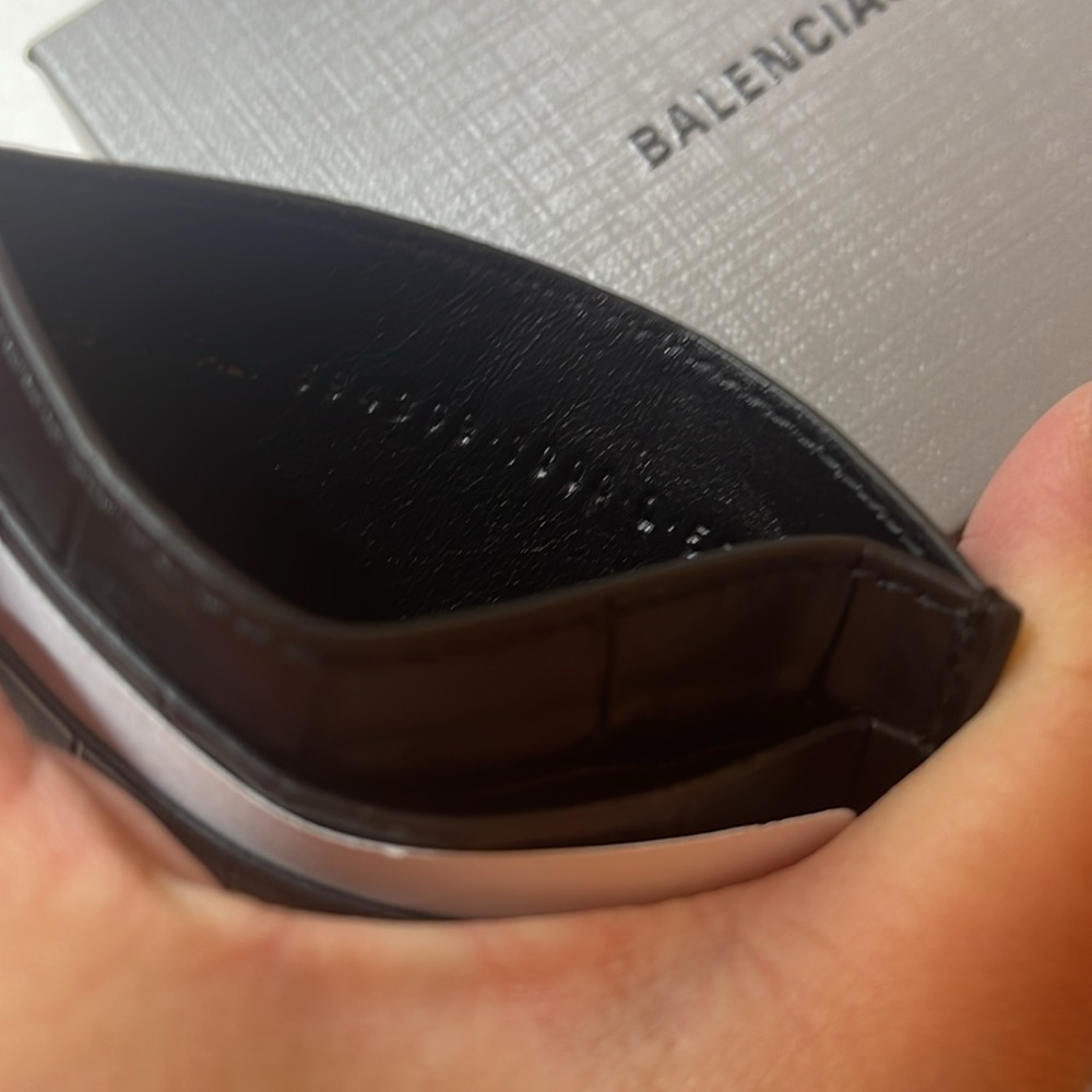Balenciaga leather cardholder - Picture 5 of 5